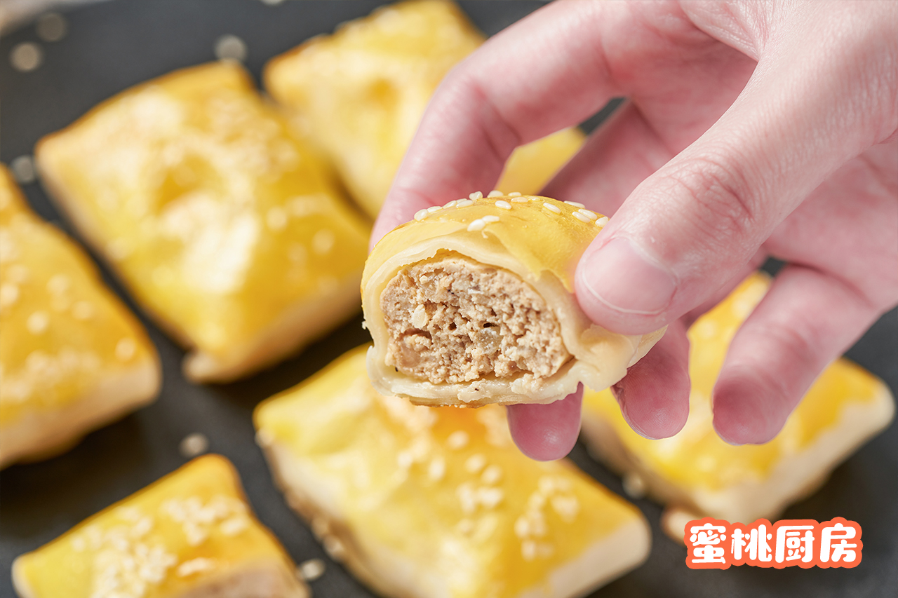 饺子皮烤包子