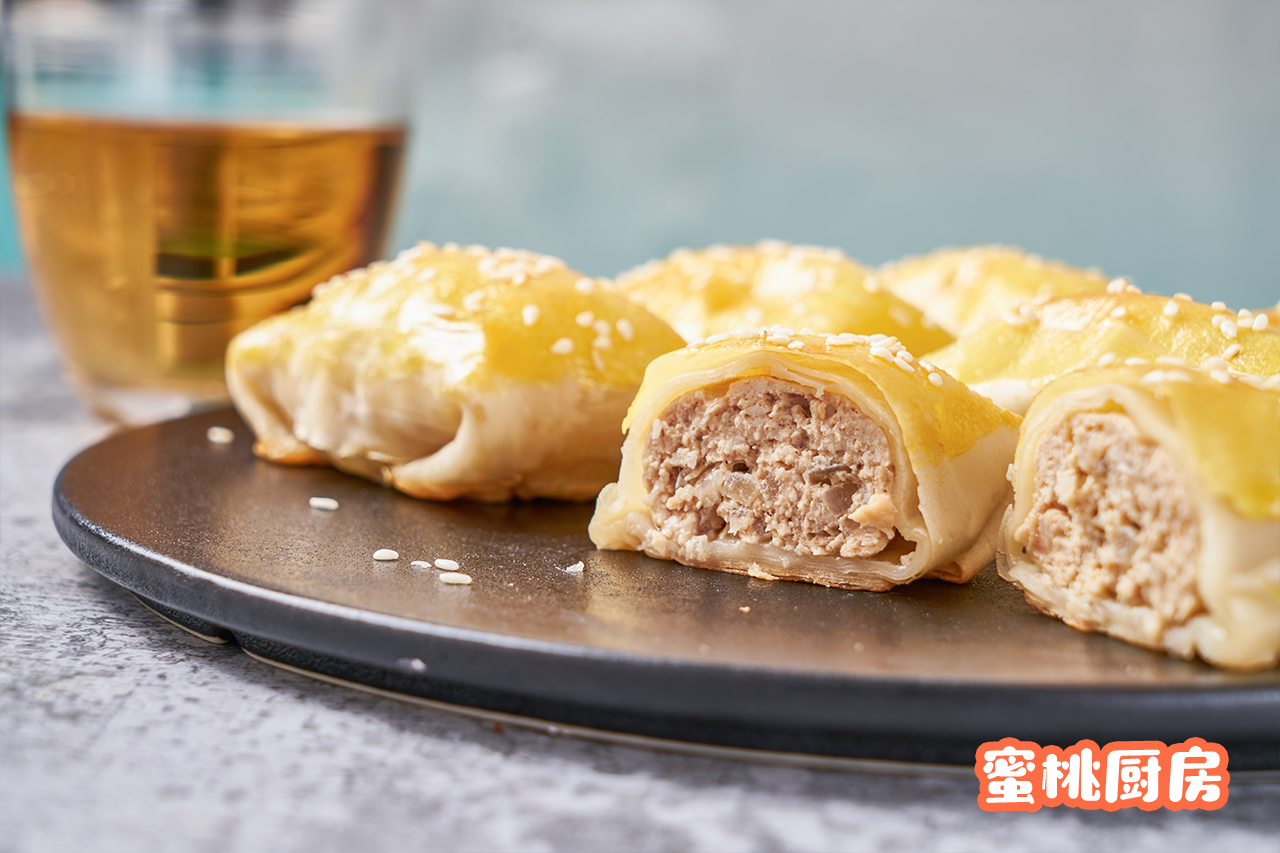 饺子皮烤包子