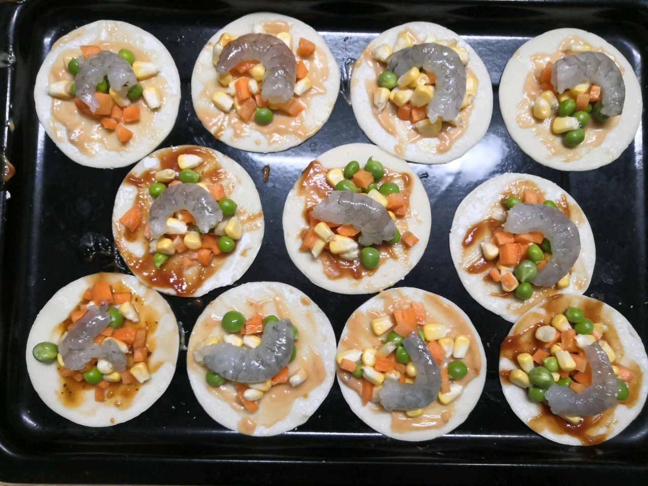 饺子皮披萨