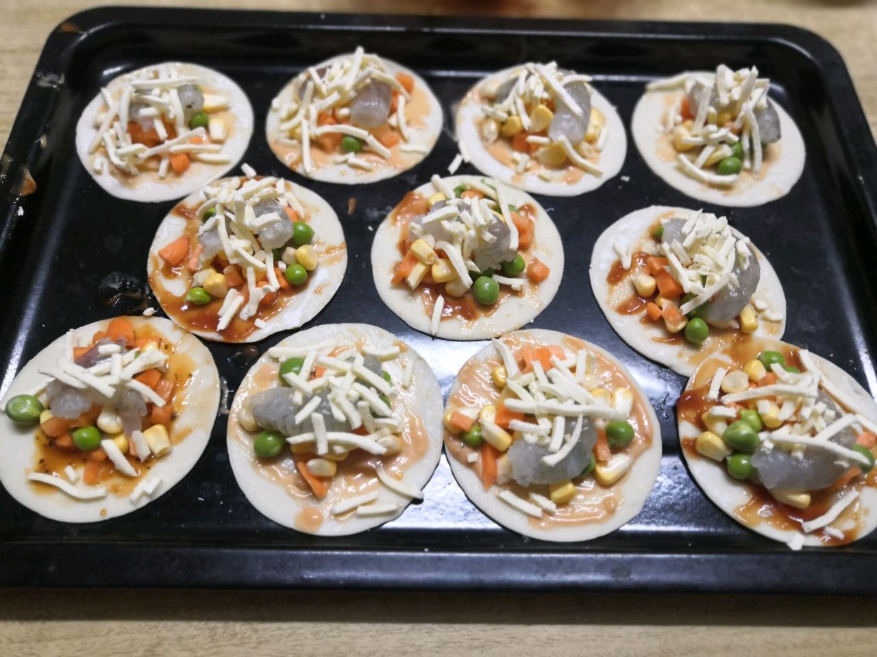 饺子皮披萨