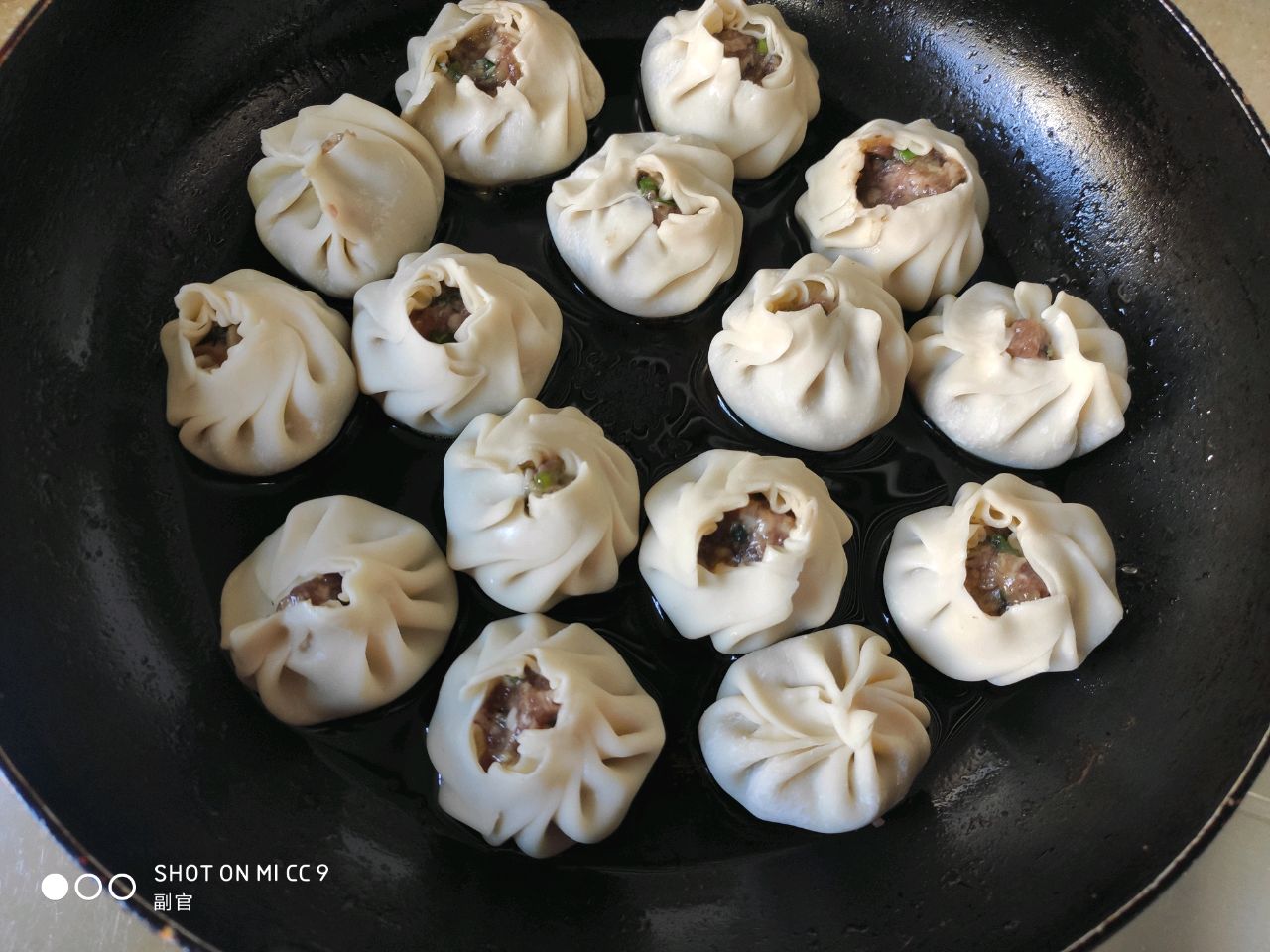 饺子皮#水煎包