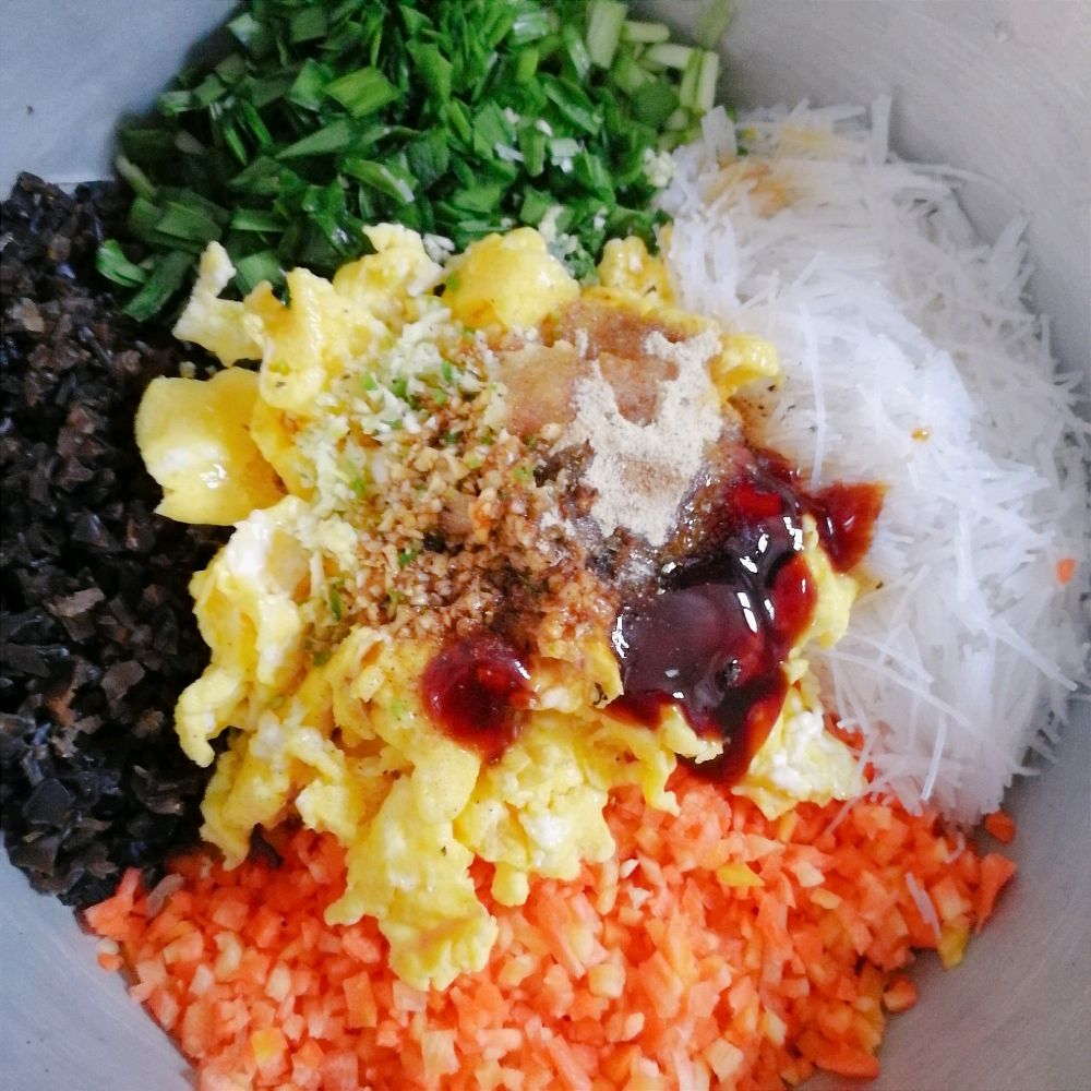 饺子素三鲜
