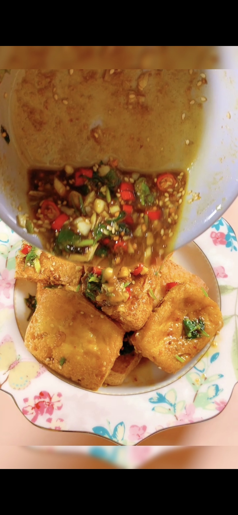 街边美食臭豆腐-好吃到爆
