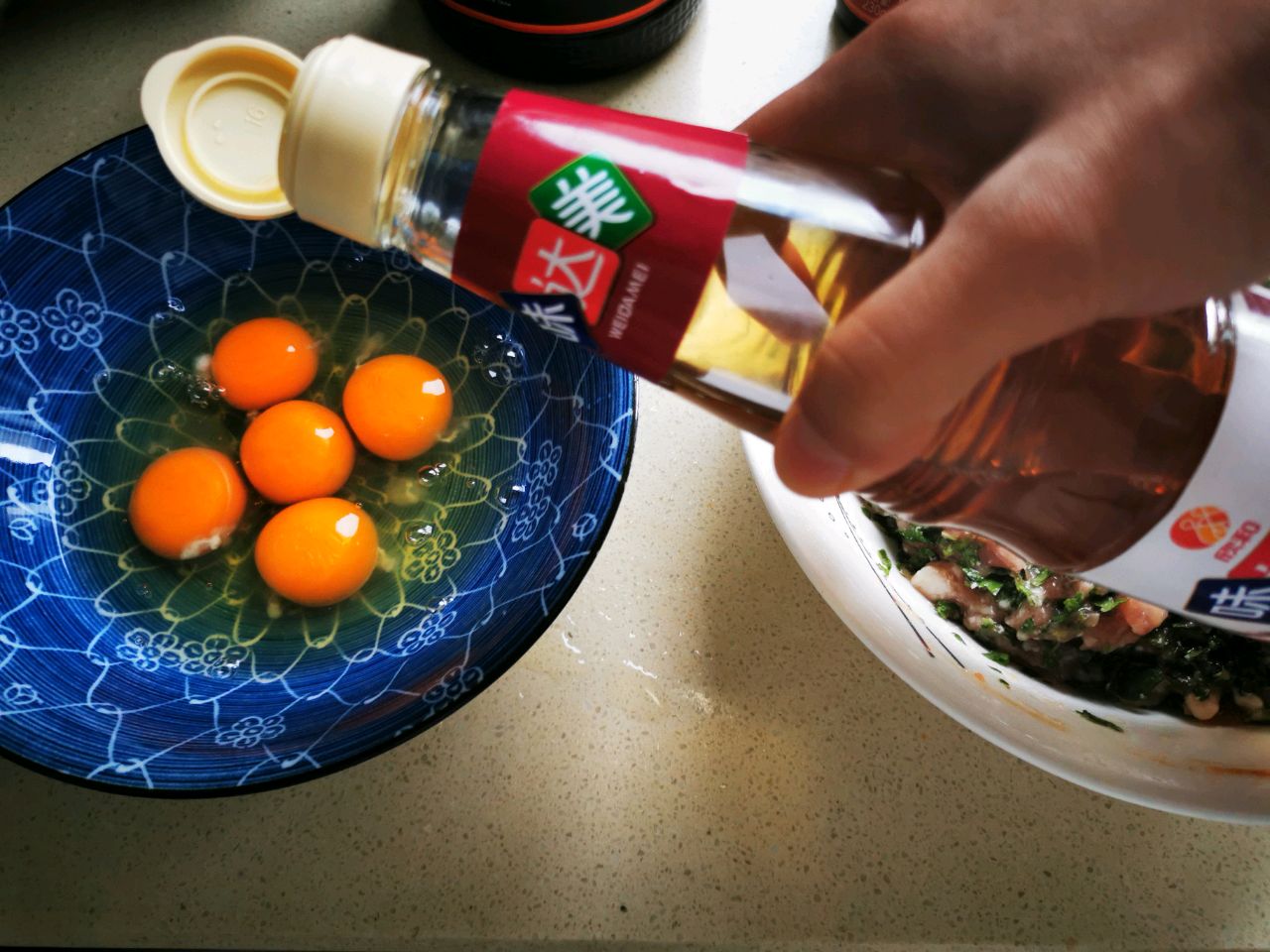 金灿灿黄澄澄元宝蛋饺