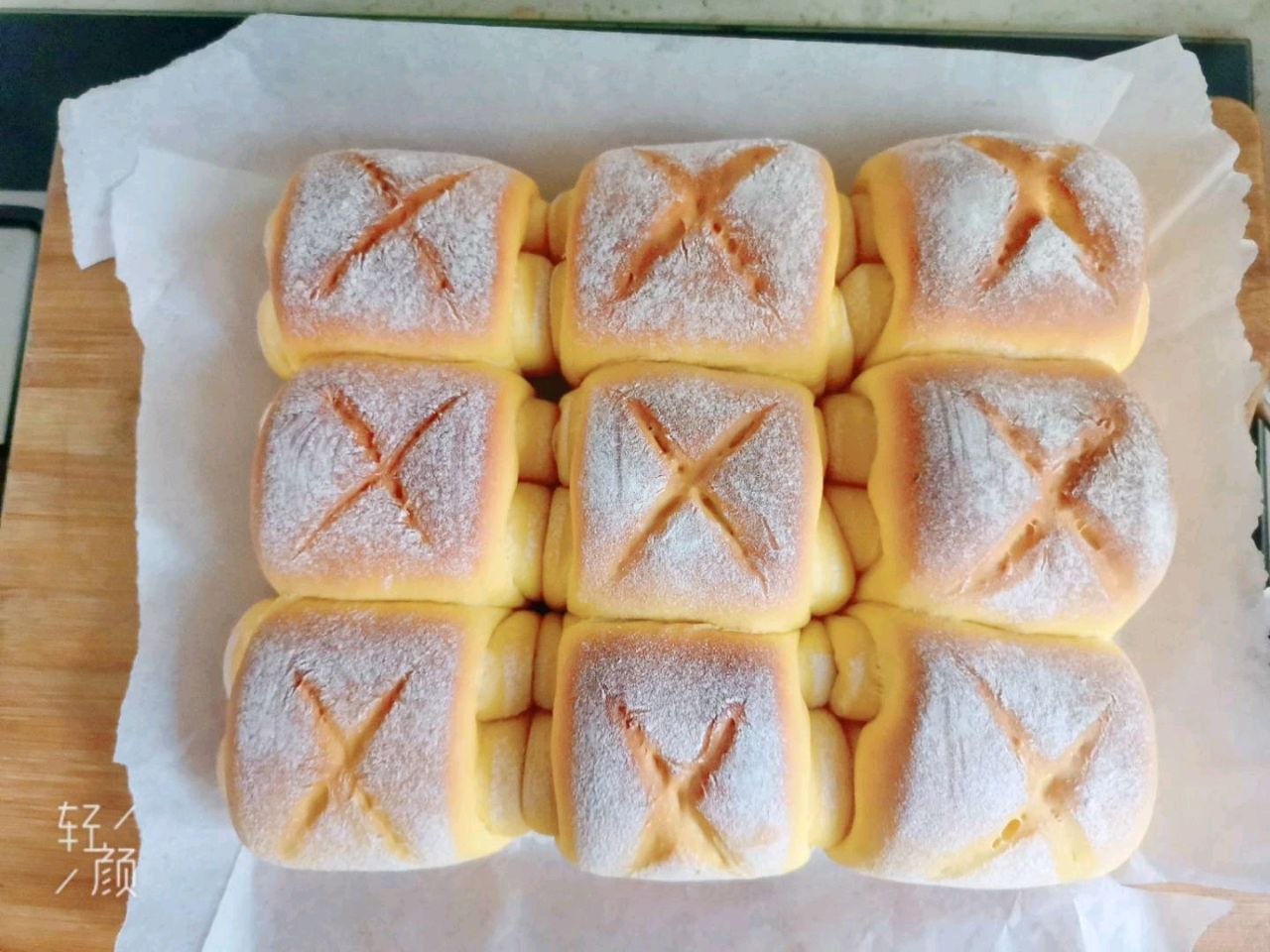 金黄南瓜面包卷