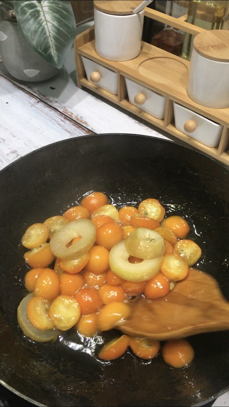 金桔雪梨蜜饯