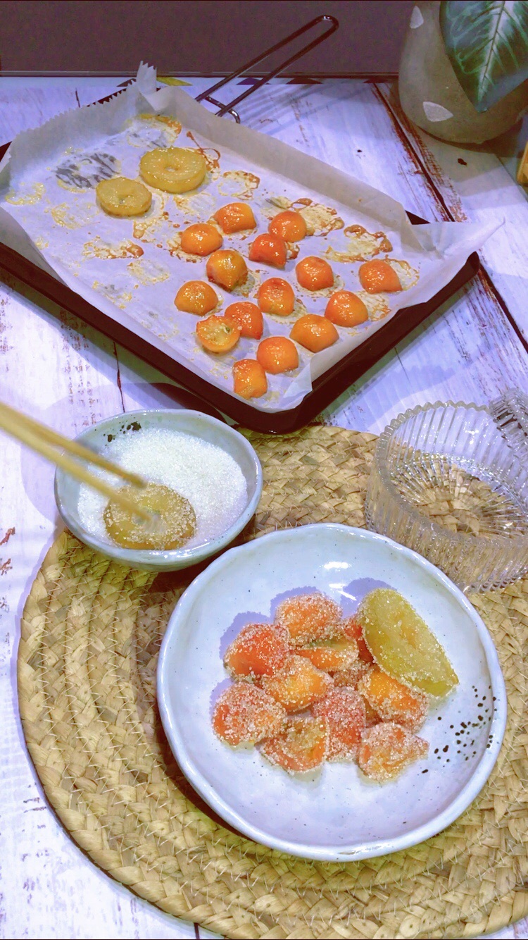 金桔雪梨蜜饯