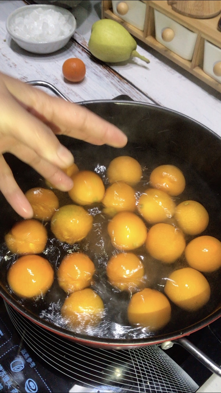 金桔雪梨蜜饯