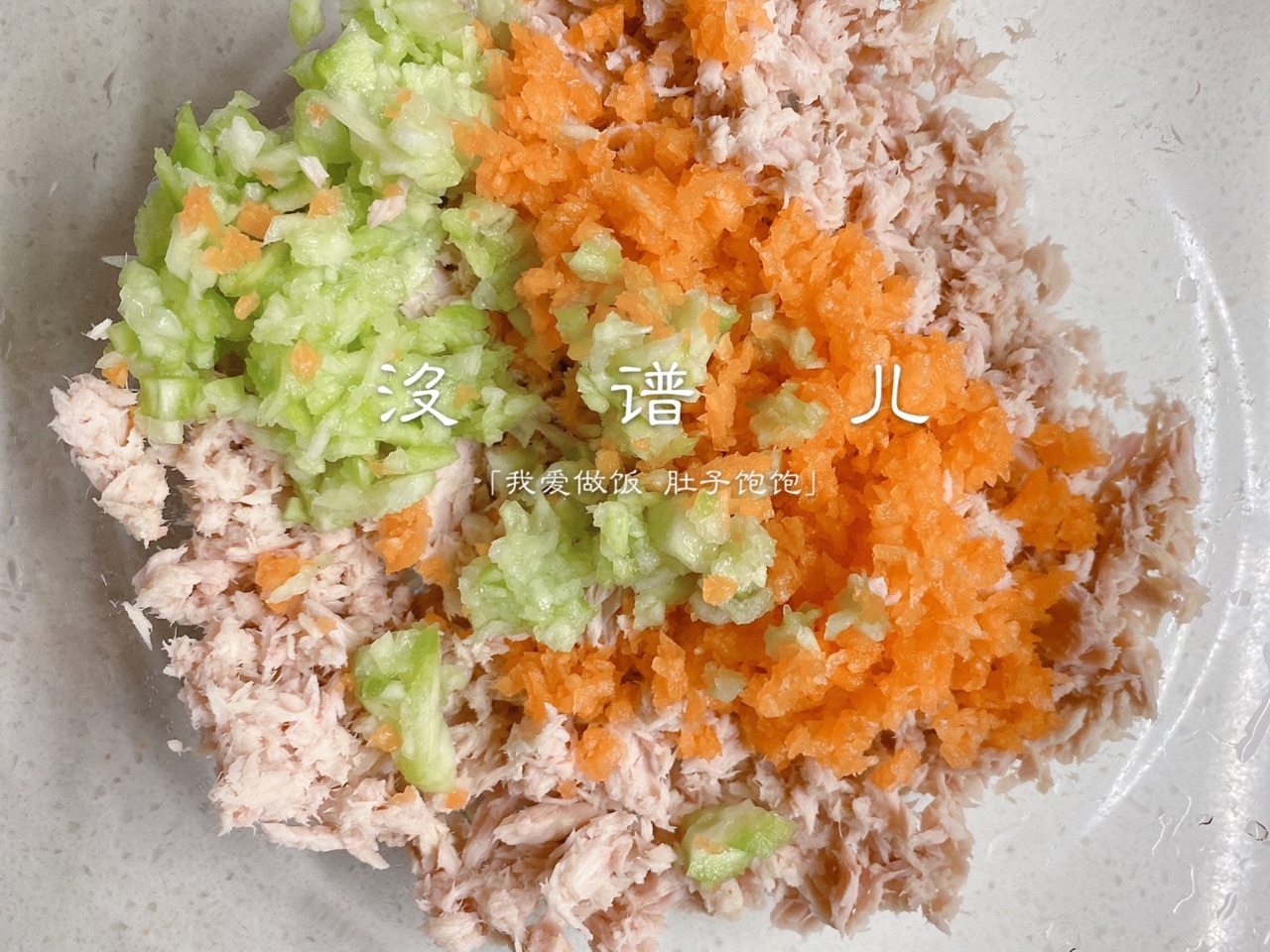 金枪鱼燕麦饼