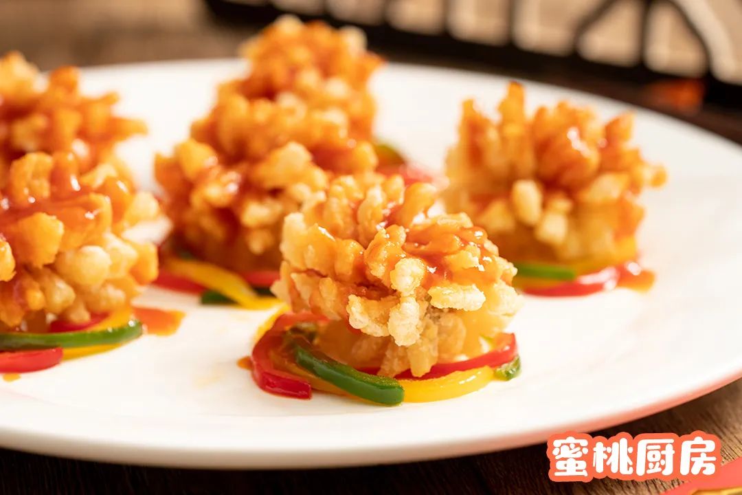 锦上添花“菊花鱼”