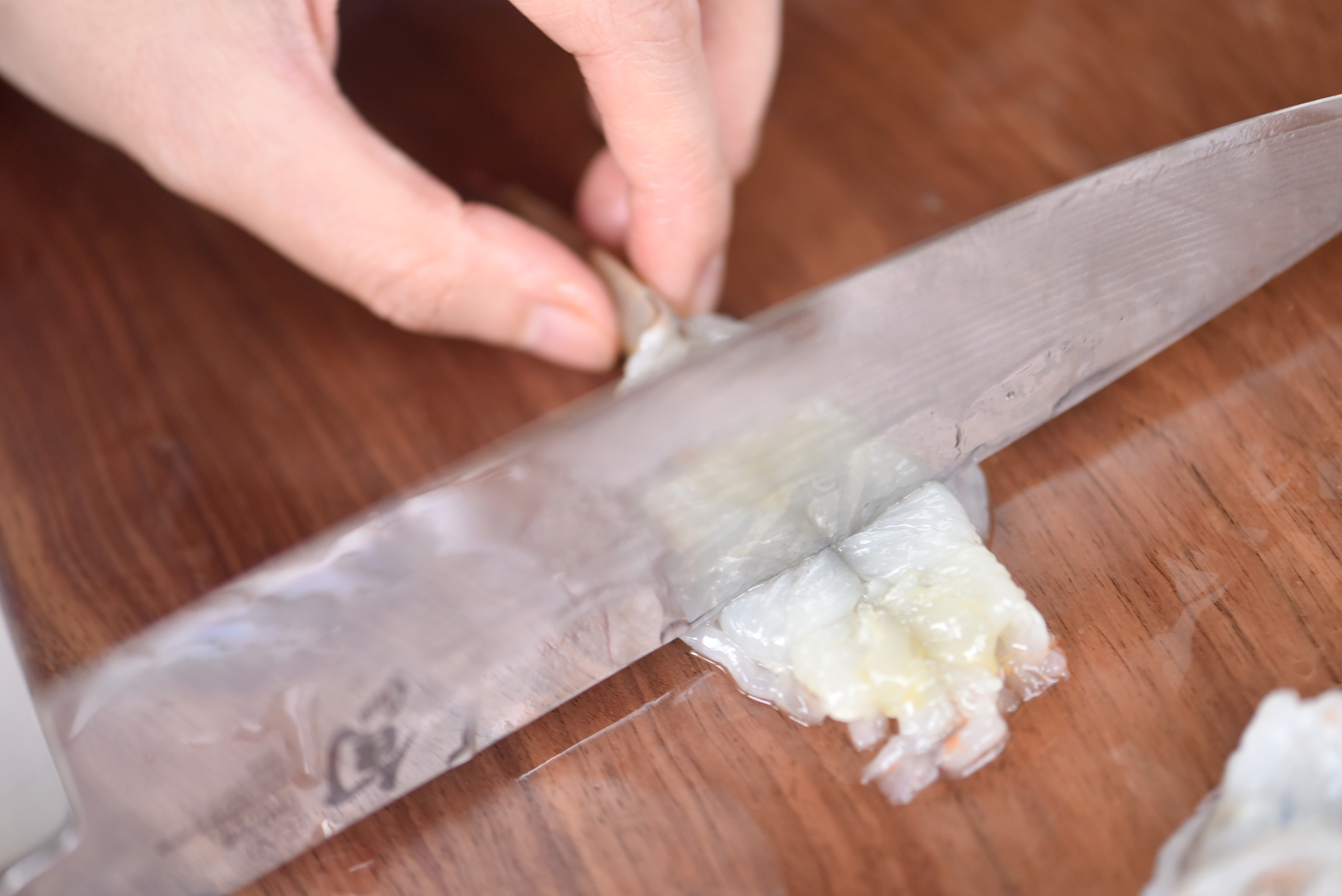 金蒜虾尾蒸胜瓜
