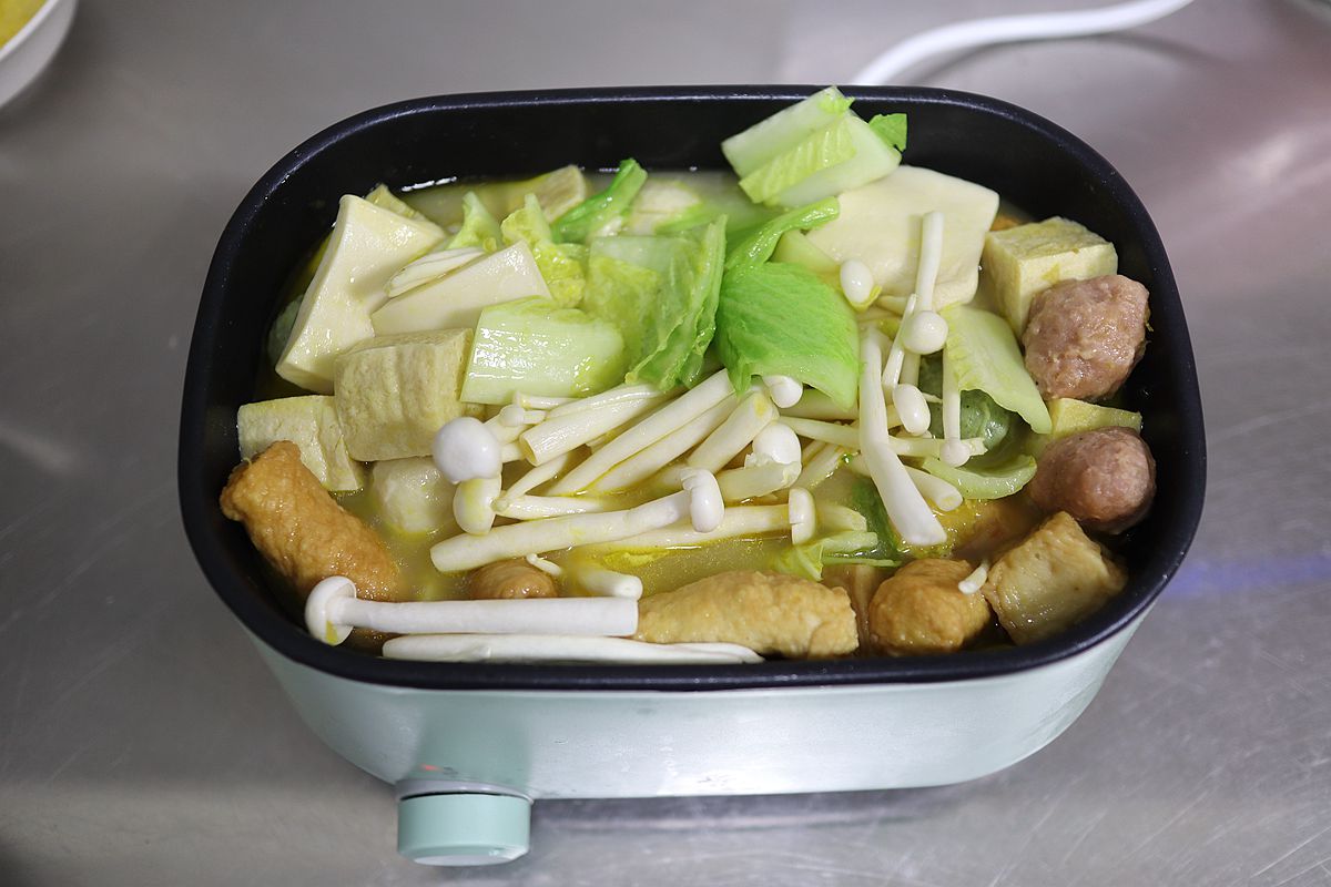 金汤白菜豆腐鱼丸