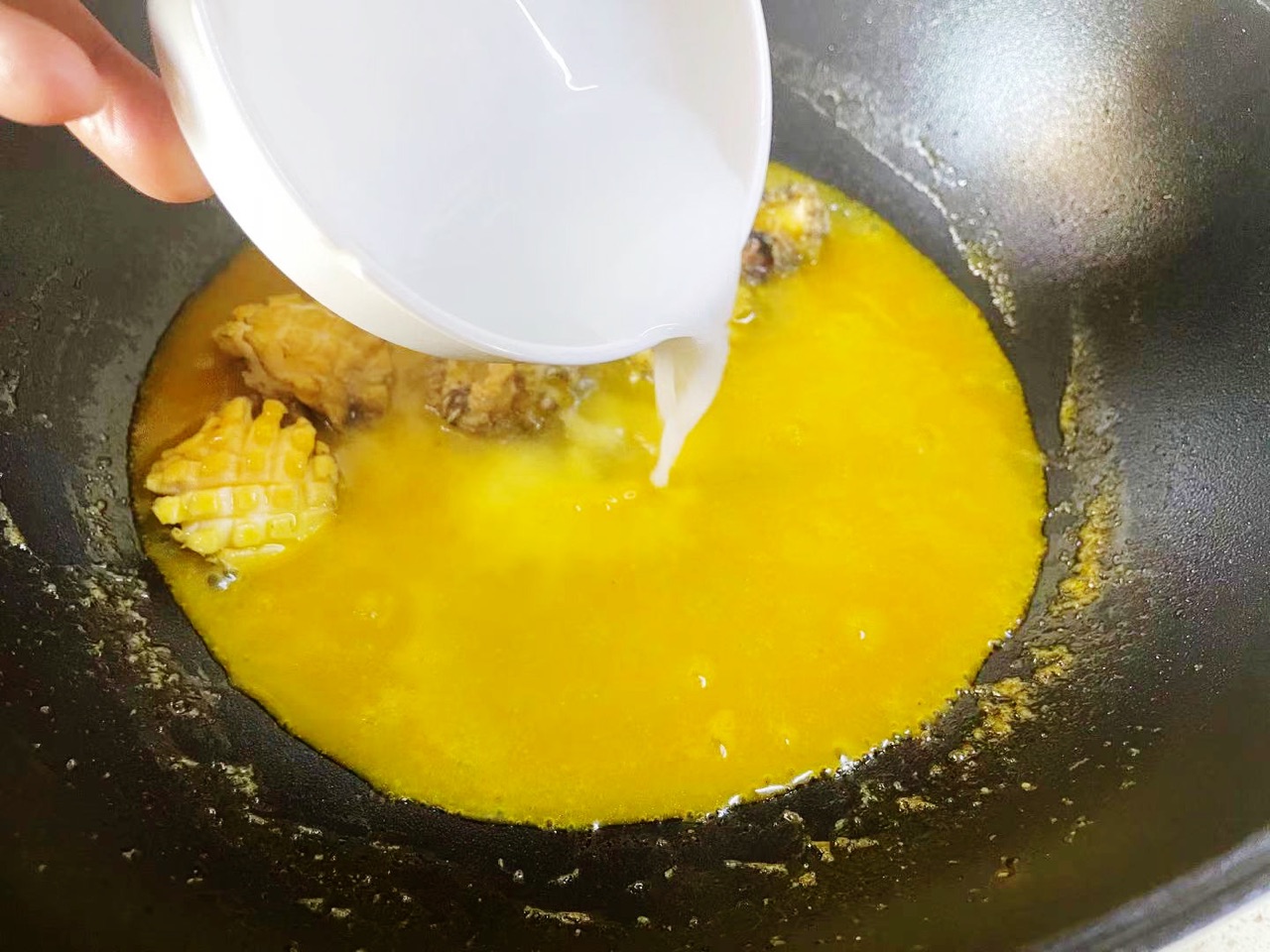 金汤鲍鱼捞饭