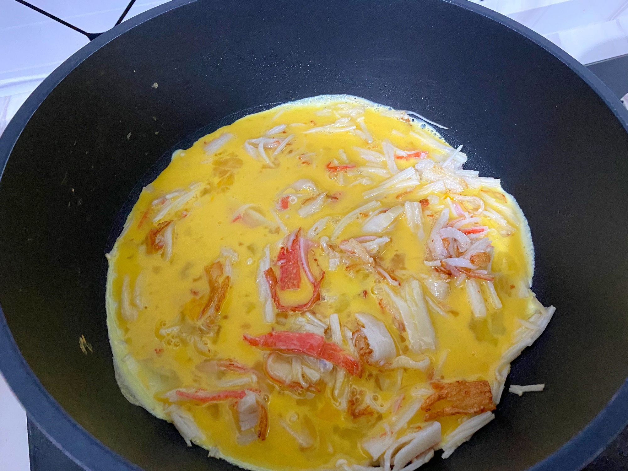 金针菇炒蛋