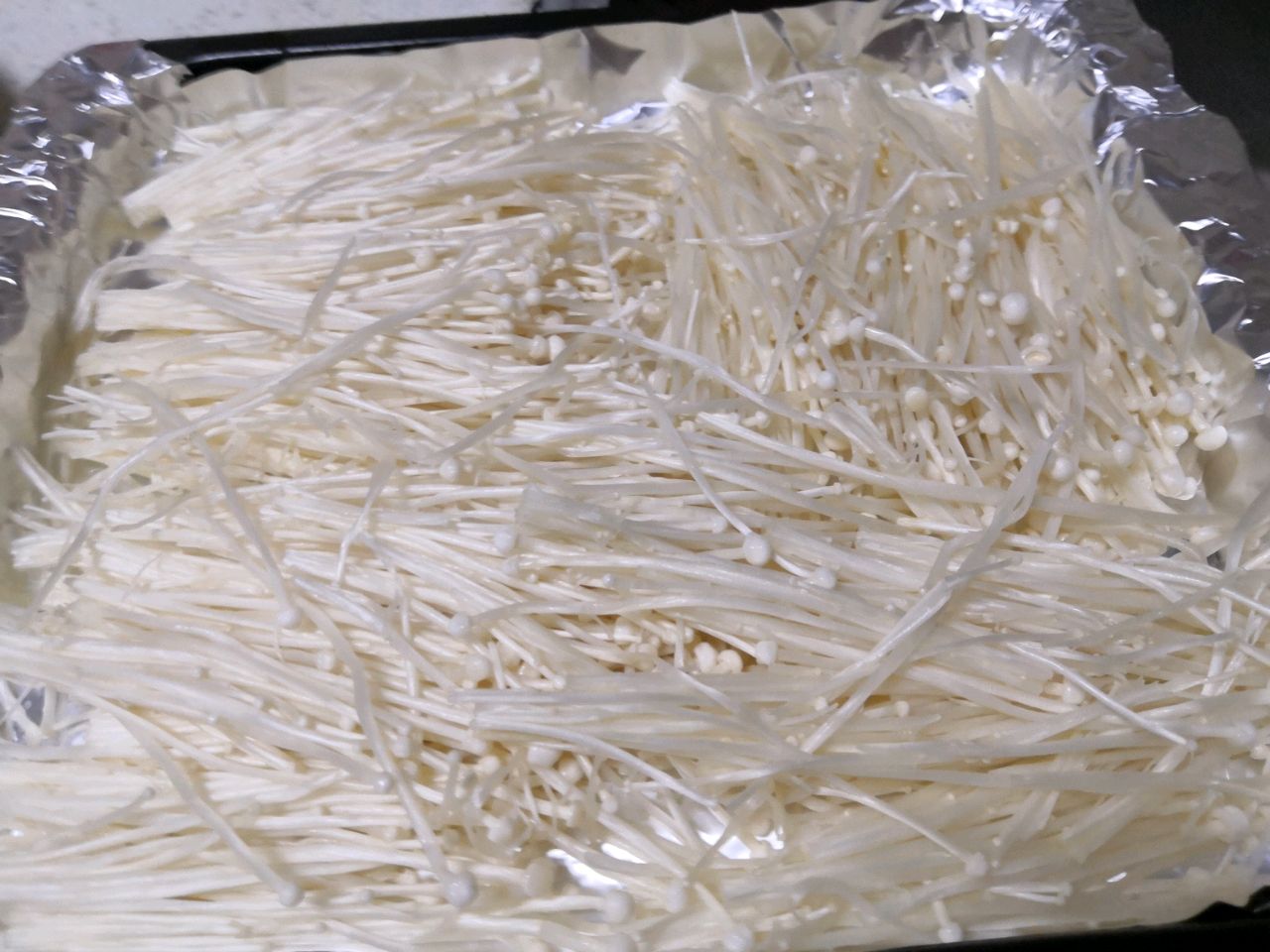 金针菇烤虾 烤箱版
