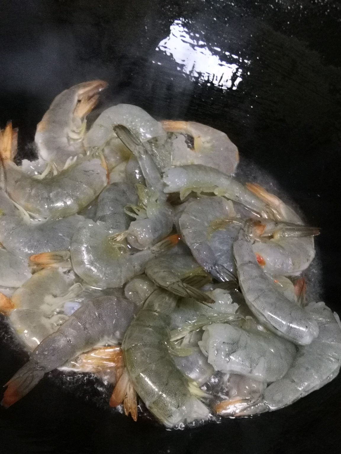 金针菇烤虾 烤箱版