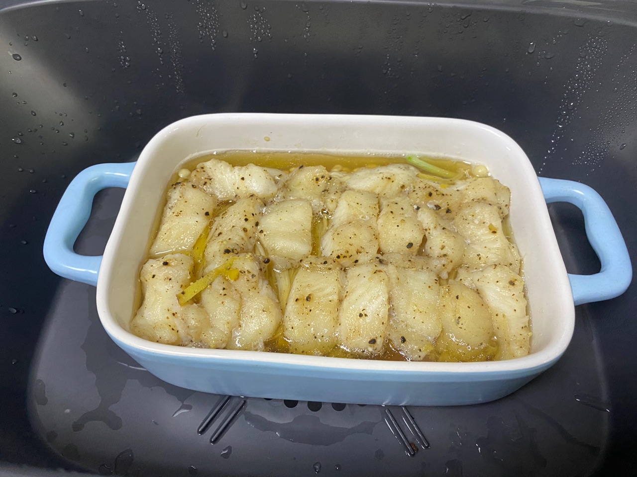 金针菇龙利鱼