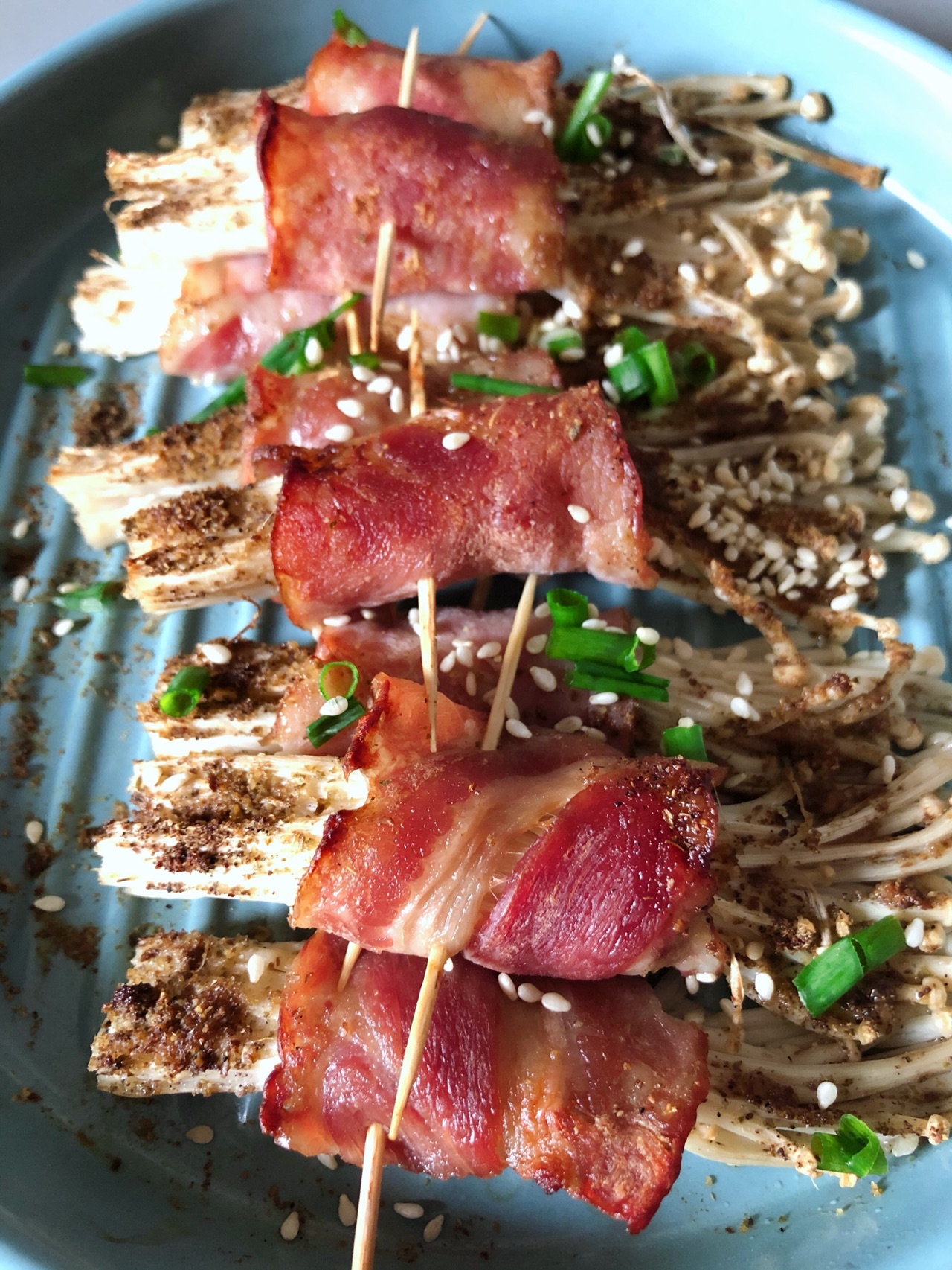 金针菇培根卷