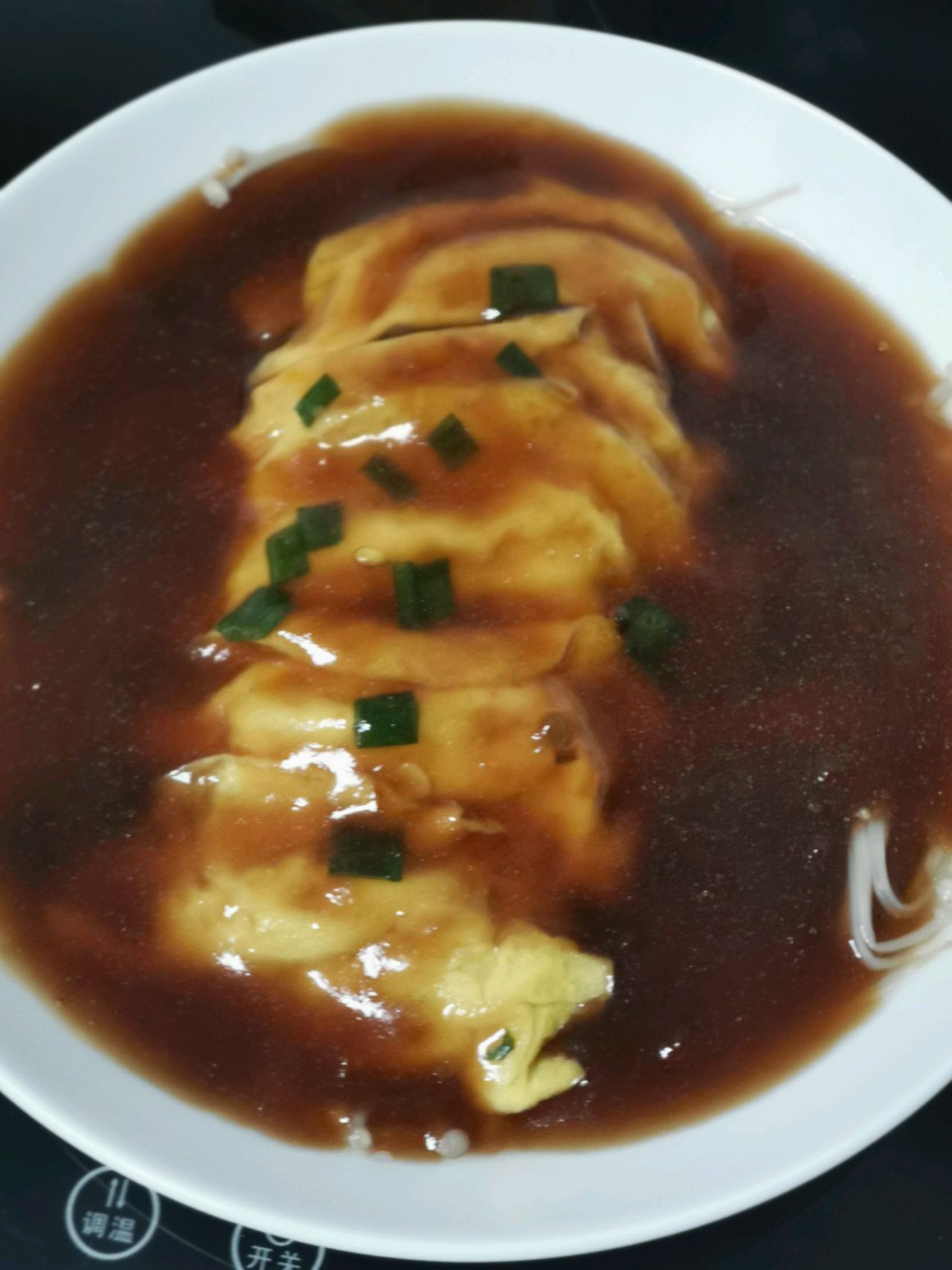 金针菇蒸蛋饺