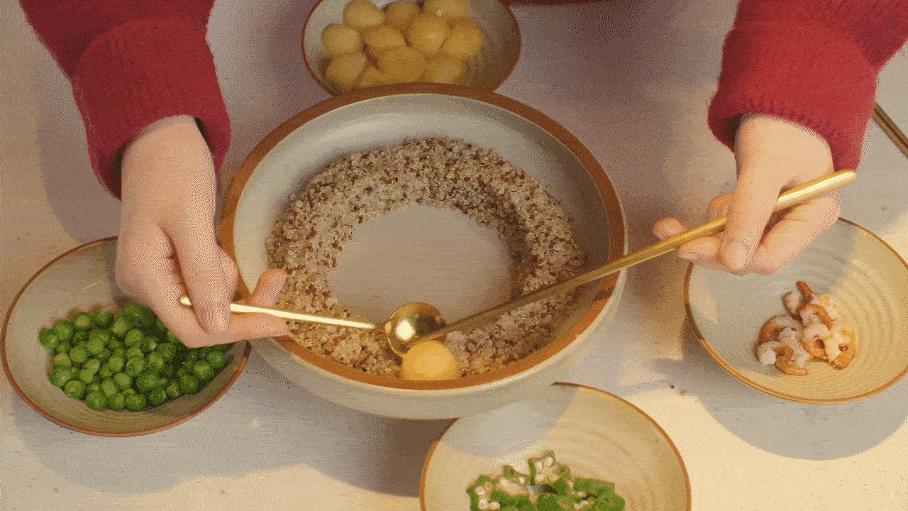 【金字年菜】好事连连·巴玛藜麦沙拉