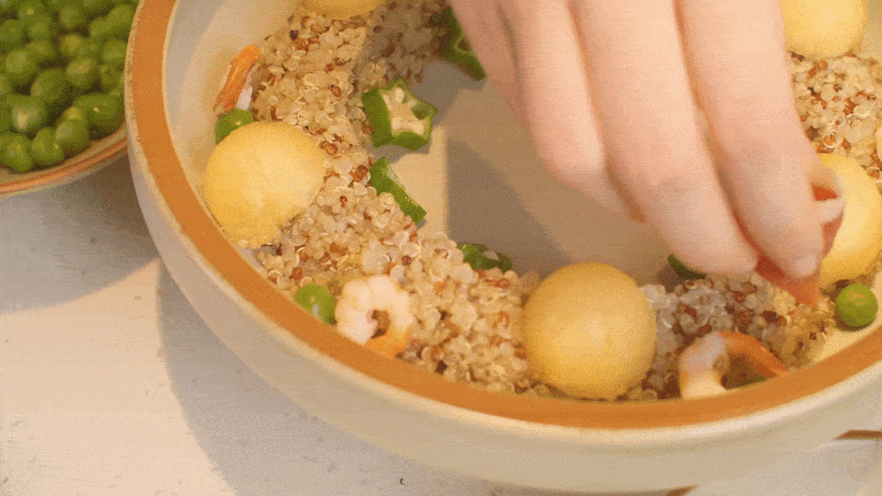 【金字年菜】好事连连·巴玛藜麦沙拉