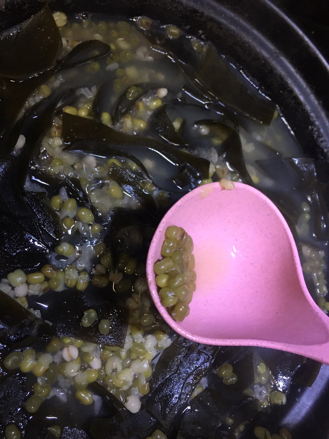 经典绿豆海带糖水