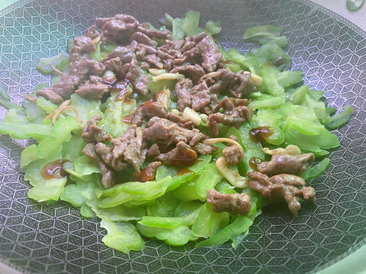 经典粤菜之凉瓜牛肉