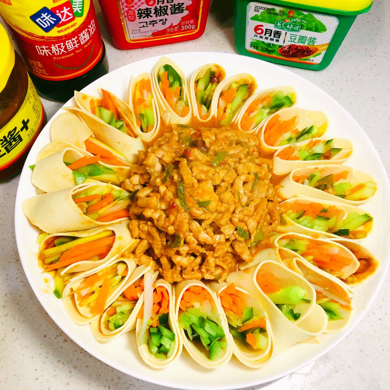 京酱肉丝味美