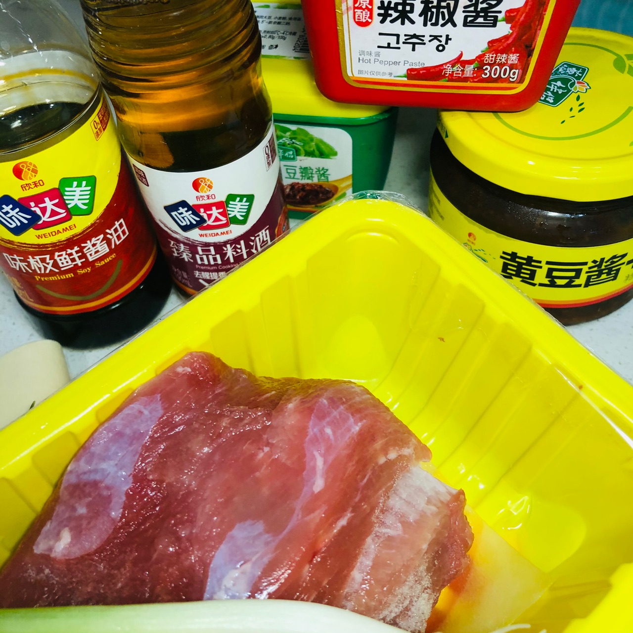 京酱肉丝味美