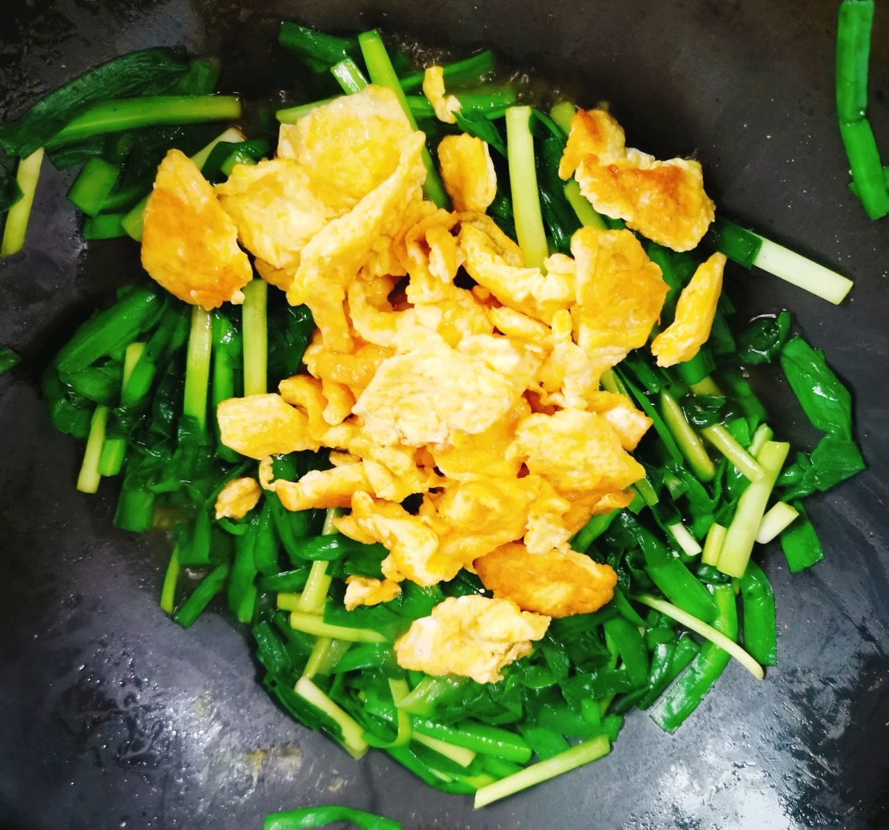 韭菜炒鸡蛋