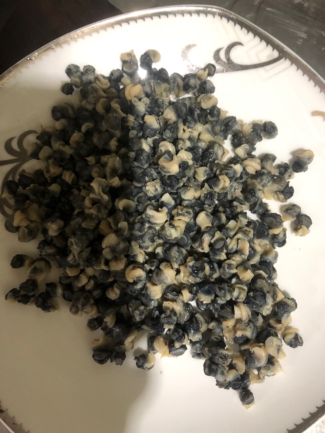 韭菜炒螺丝肉