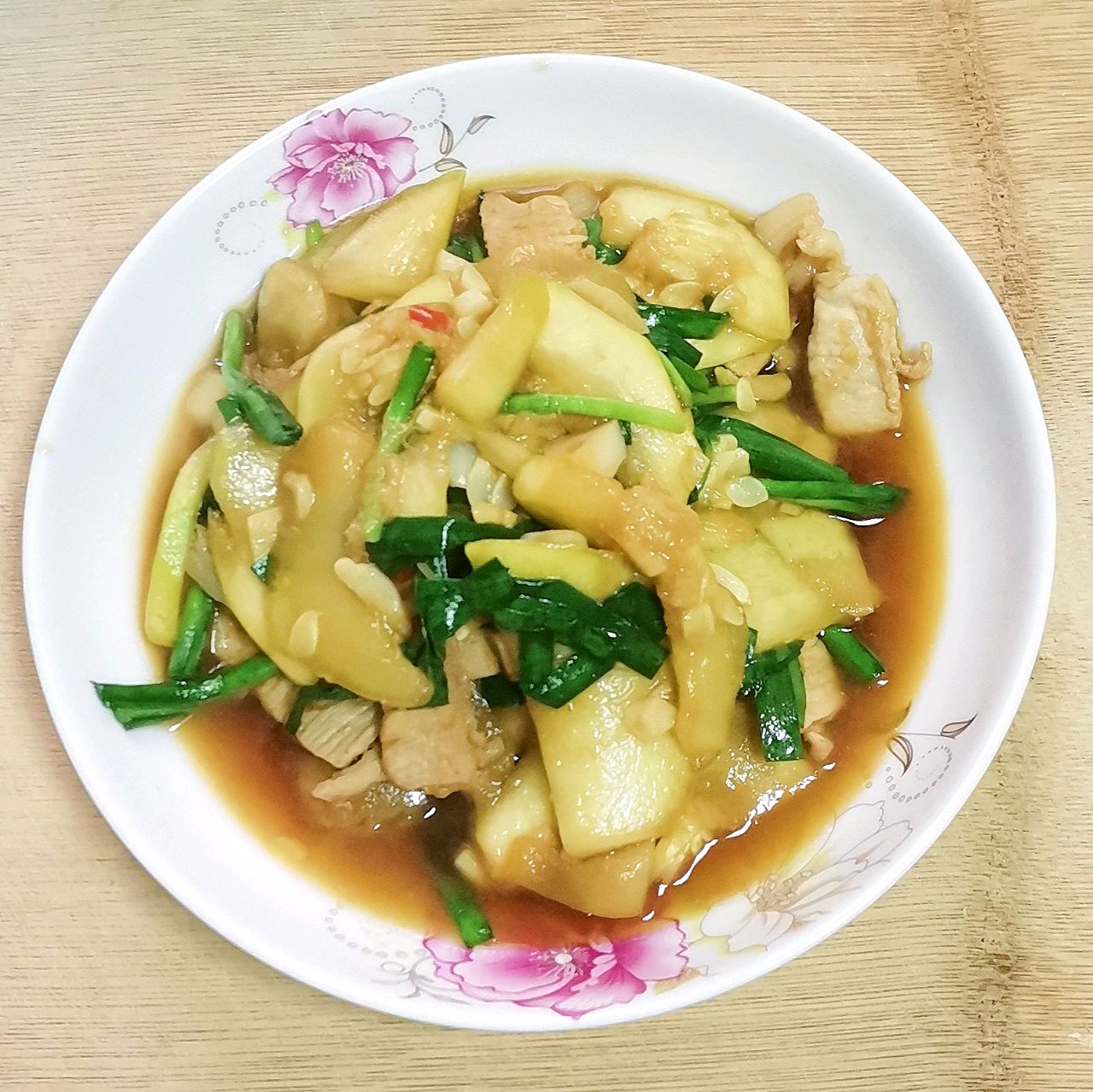 韭菜炒南瓜