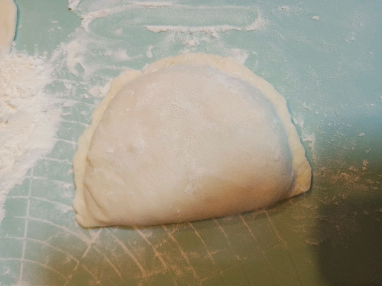 韭菜盒子 发面版