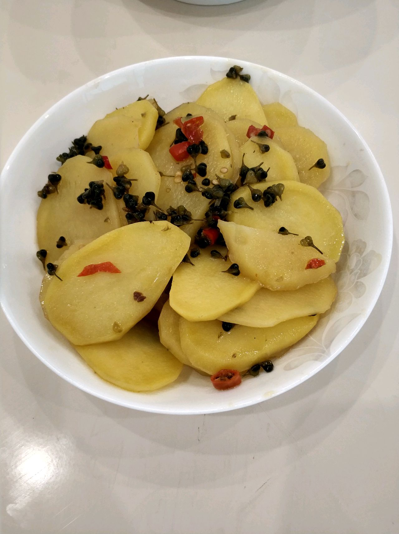 韭菜花炒洋芋