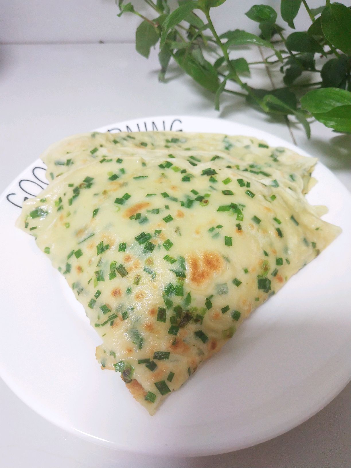 韭菜鸡蛋煎饼