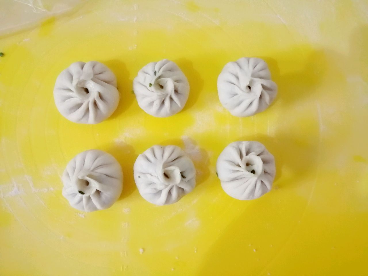 韭菜鸡蛋水煎包