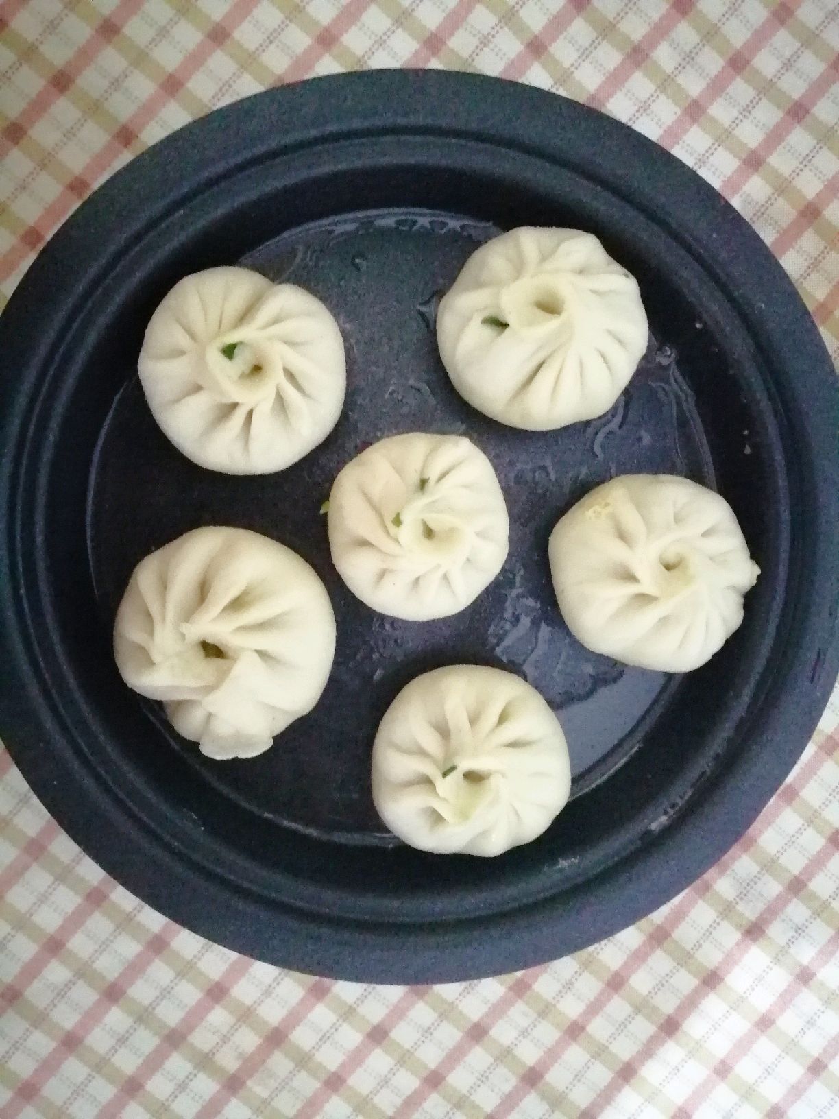 韭菜鸡蛋水煎包