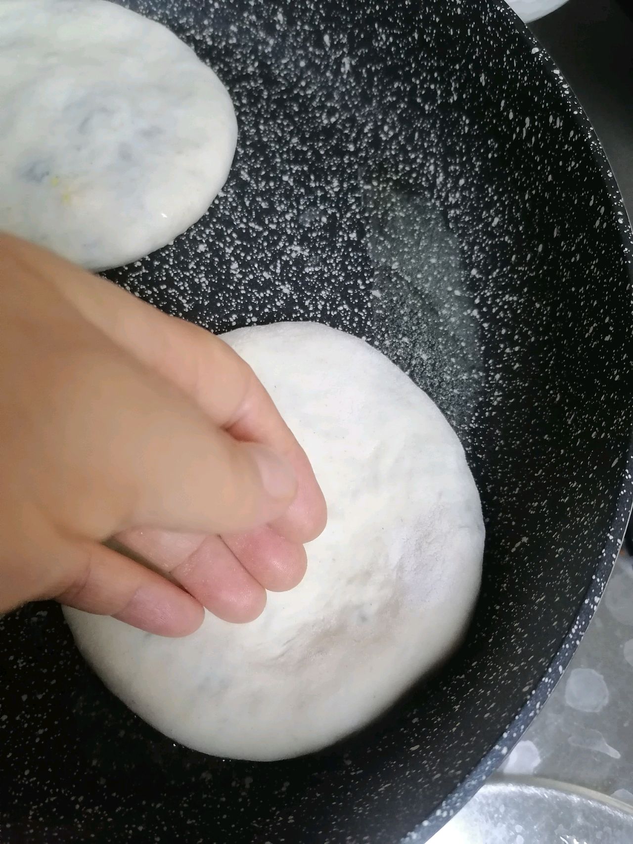 韭菜鸡蛋馅饼