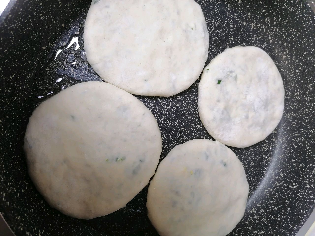 韭菜鸡蛋馅饼