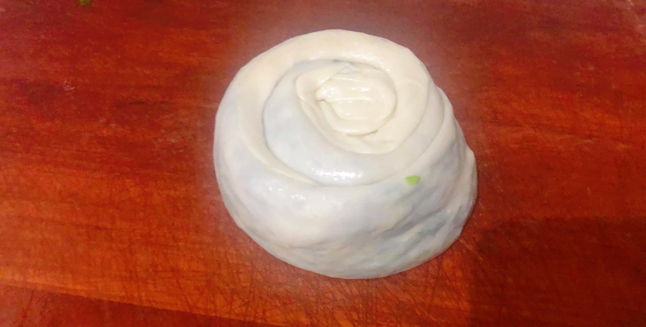 韭菜鸡蛋馅儿饼
