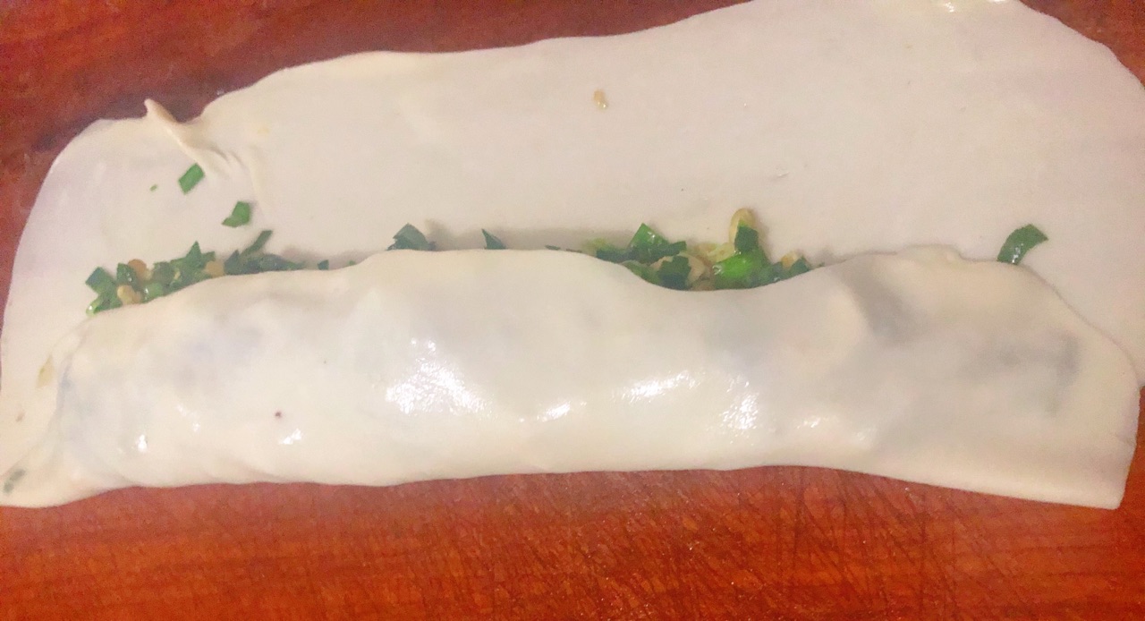 韭菜鸡蛋馅儿饼