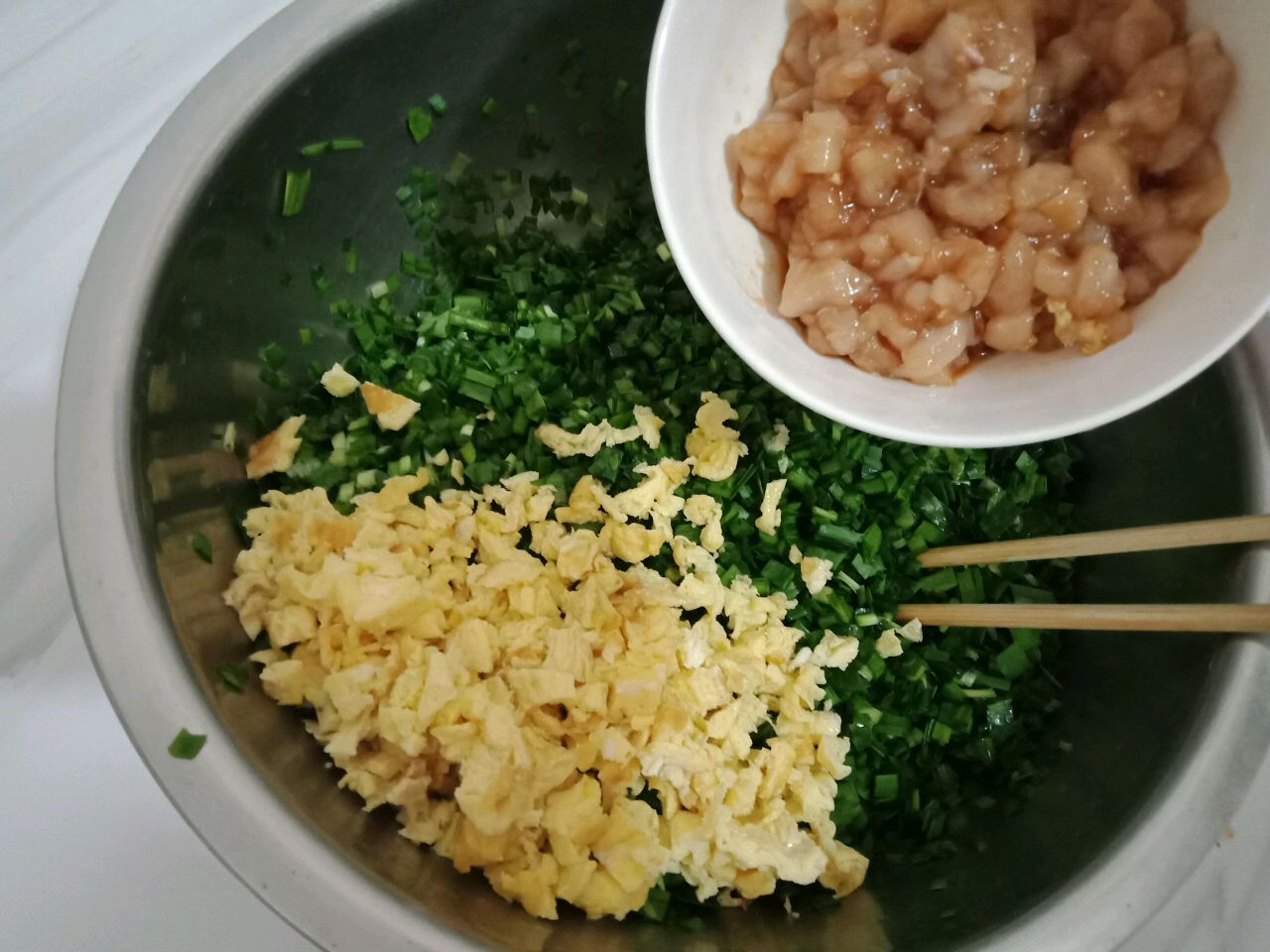 韭菜鸡肉饺子
