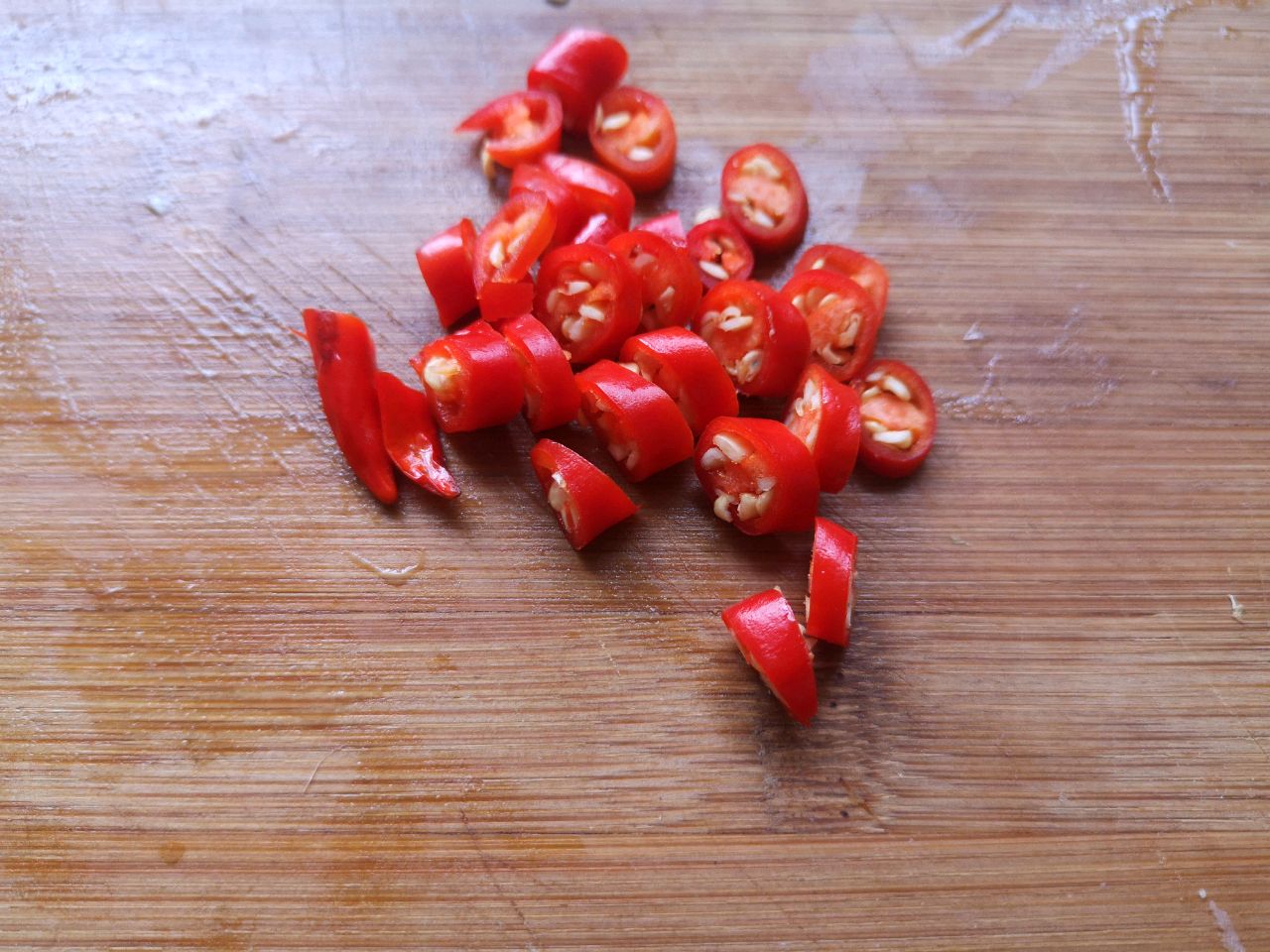 韭菜辣炒香干