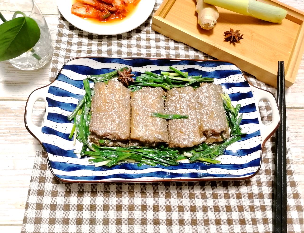 韭菜烧刀鱼
