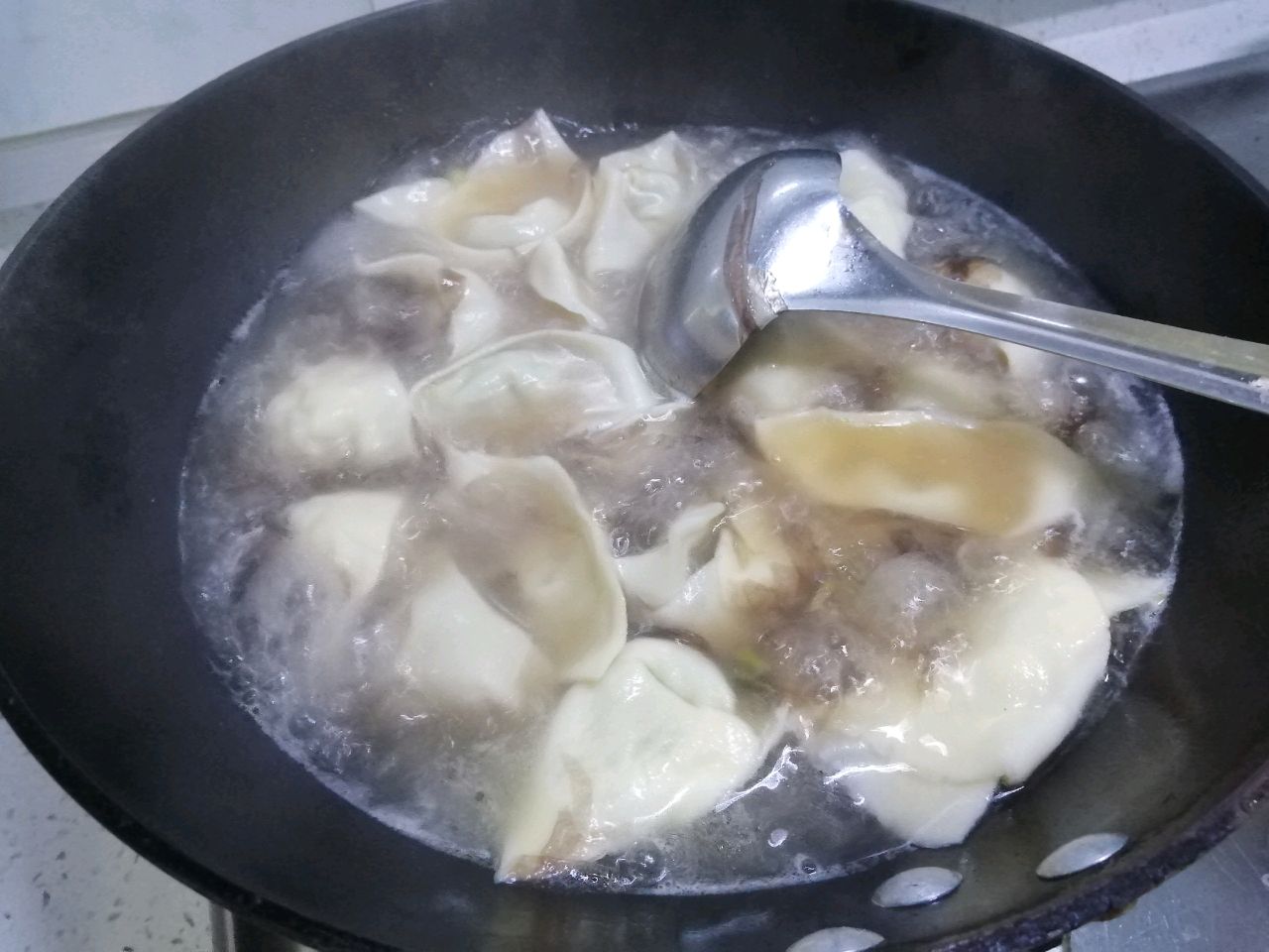 韭菜虾仁馄饨