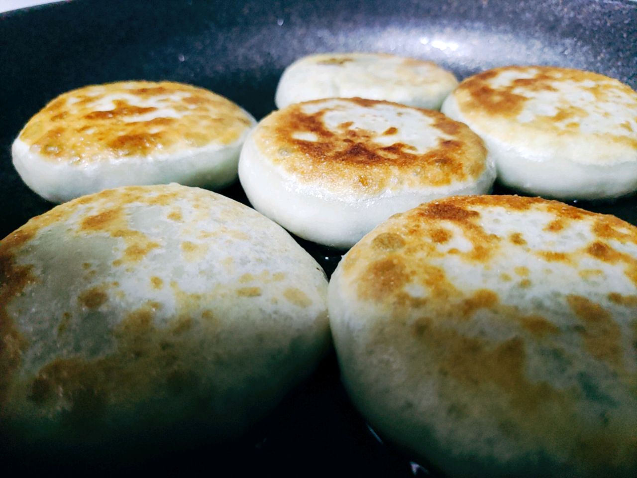 韭菜 虾馅饼