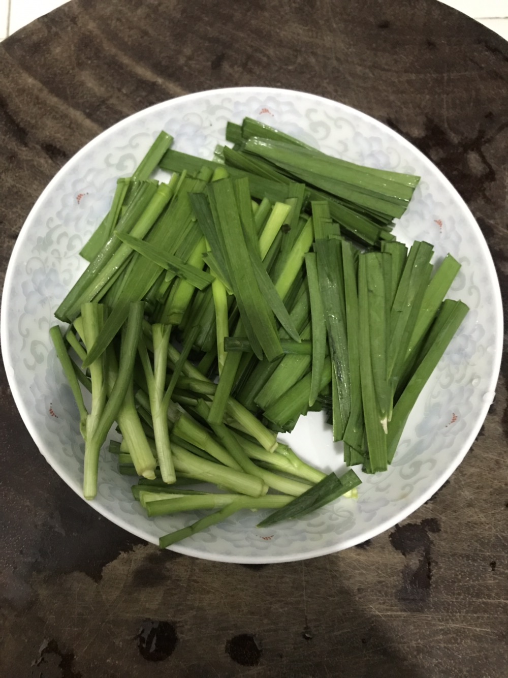 韭菜猪红汤