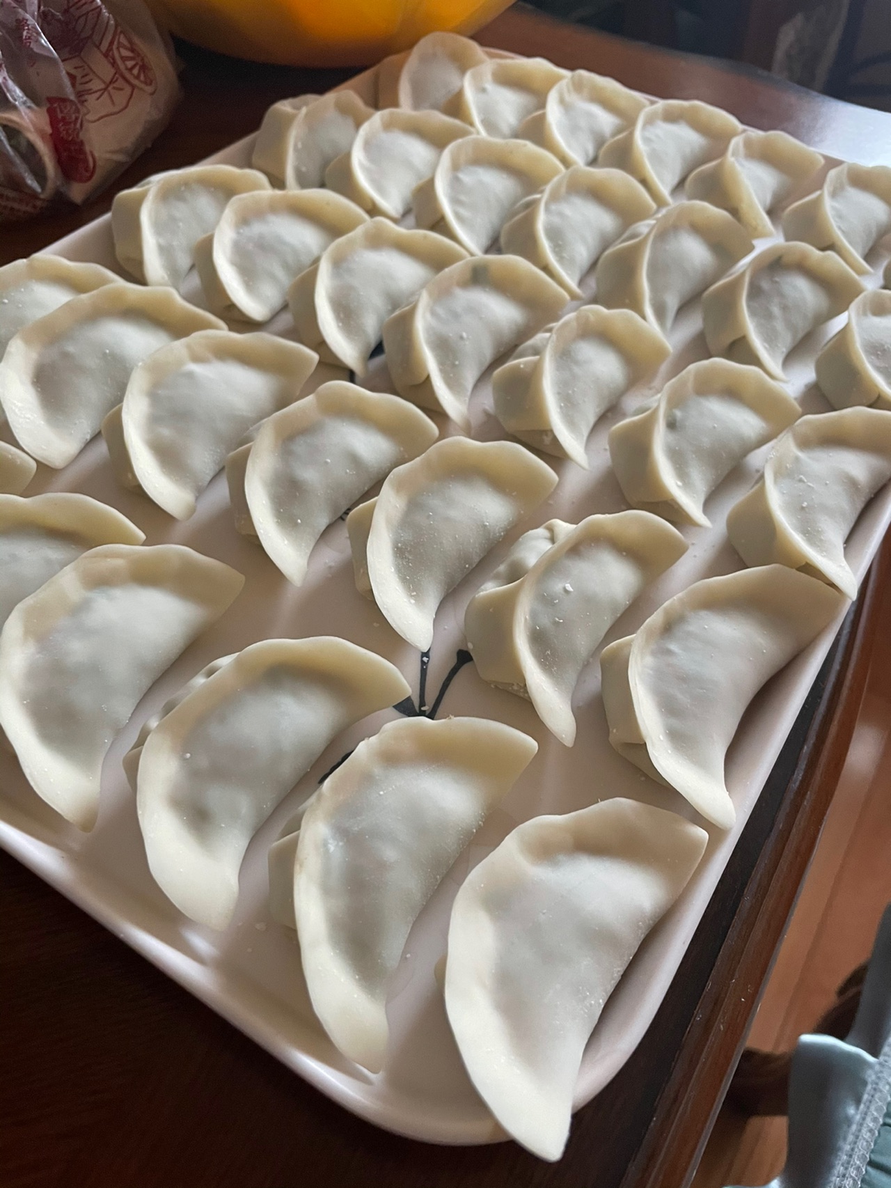 韭菜猪肉饺子