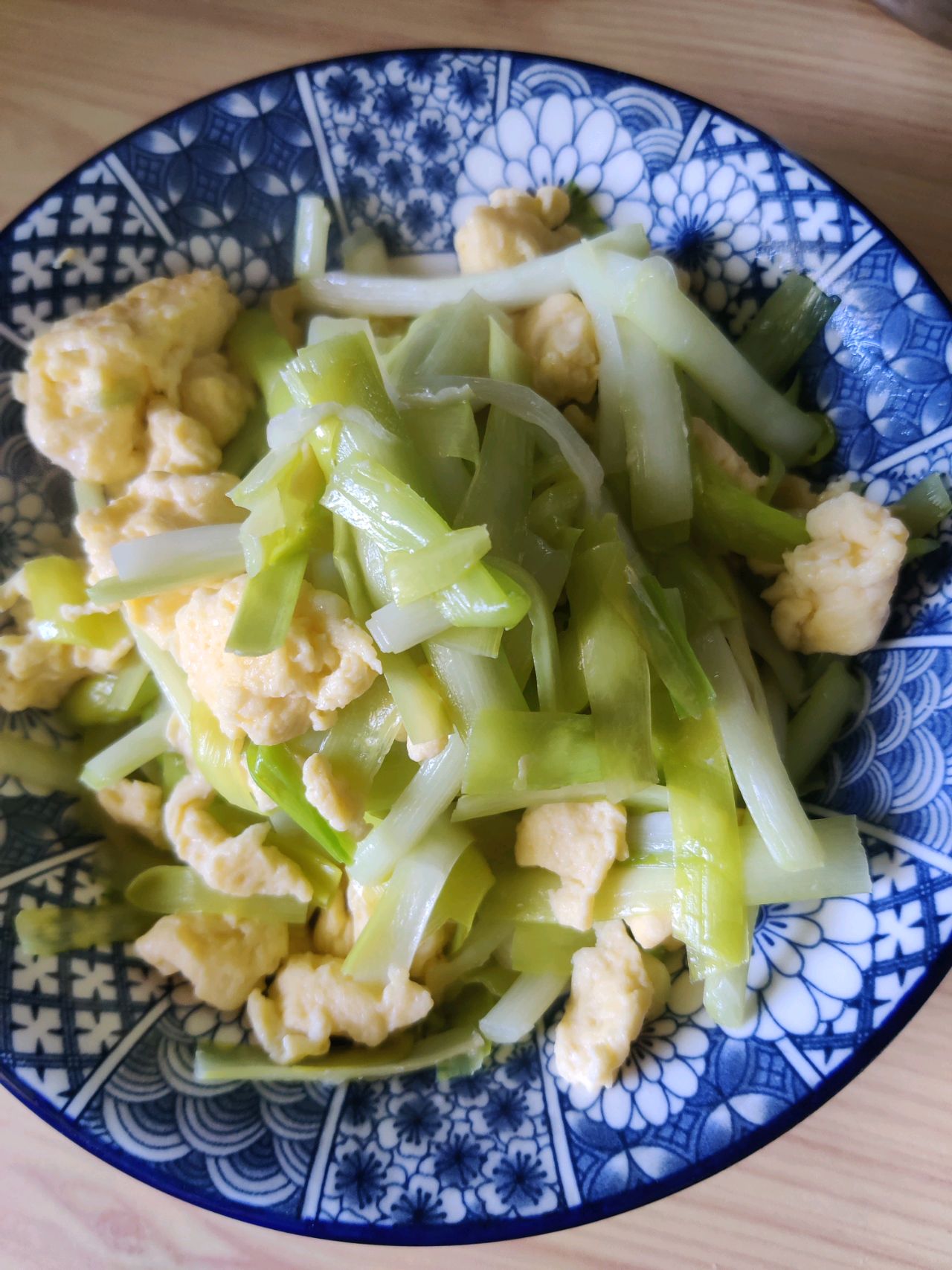 韭黄炒鸡蛋