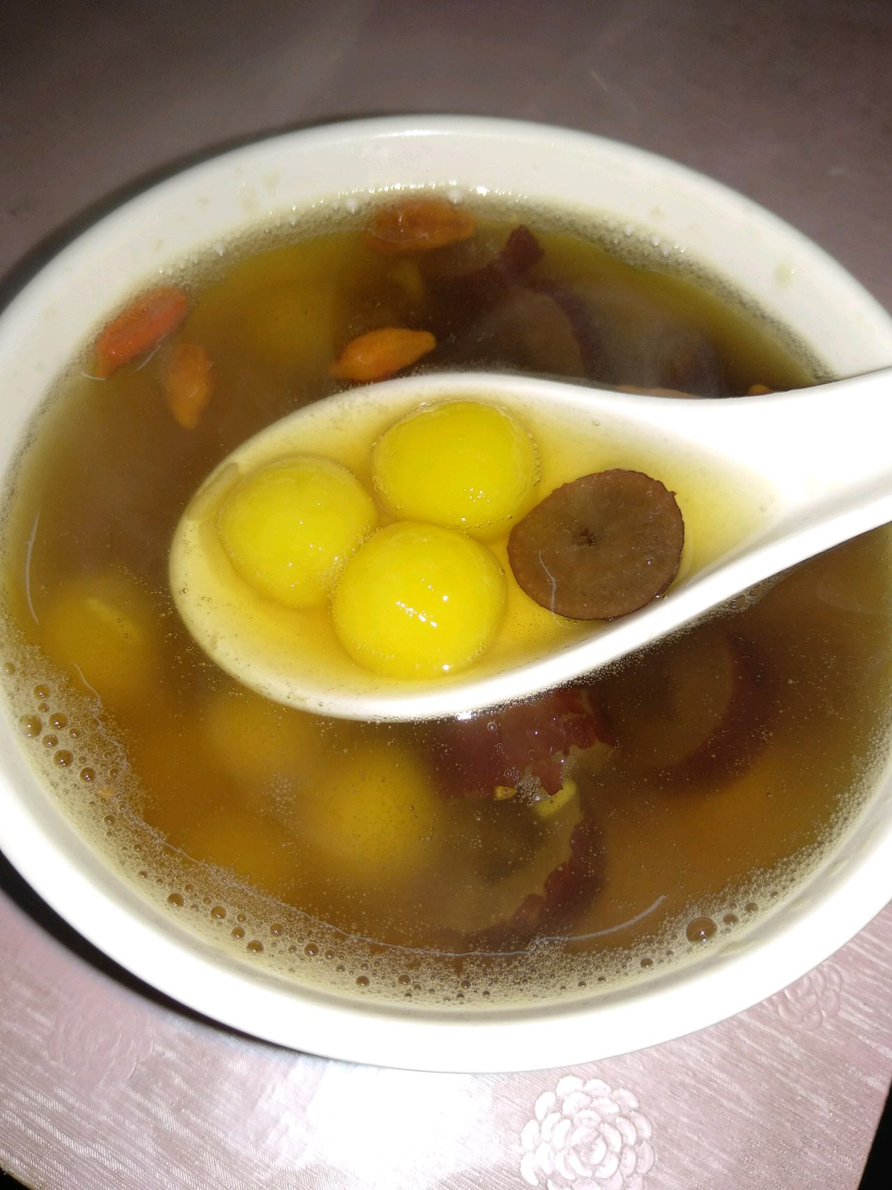 酒酿南瓜小丸子甜汤